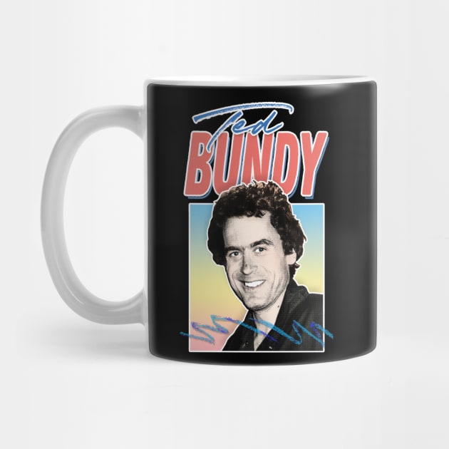 Ted Bundy / Retro Aesthetic 80s Style Design by DankFutura